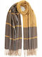 Doca Women's Scarf Brown/Yellow