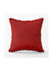 Kipper Decorative Pillow Case Irma From 100% Cotton Red 45x45cm
