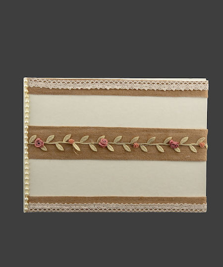 La Vista Βιβλίο Ευχών Γάμου Καφέ 27,5 x 20,5cm