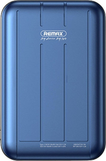 Remax RPP-230 Fonshion Series Power Bank 5000mAh 20W με Θύρα USB-A και Θύρα USB-C Power Delivery Μπλε
