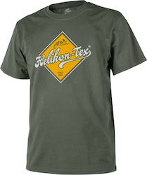 Helikon Tex Tex Road Sign T-shirt Olive in Khaki Farbe