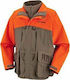 Columbia Ptarmigan II Κυνηγετικό Μπουφάν Fleece Πορτοκαλί
