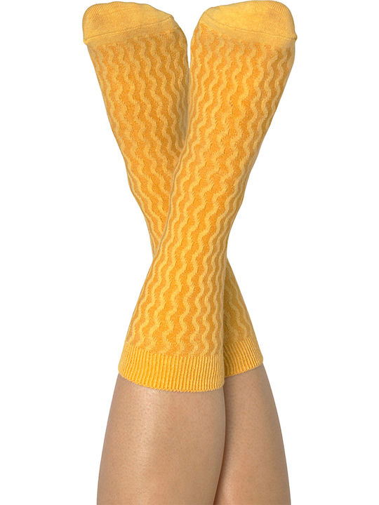 DOIY Noodles Unisex Κάλτσες Με Σχέδια Μπεζ