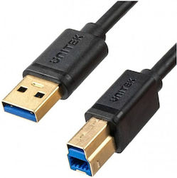 Unitek C14095BK-2M USB 3.0 USB-A Мъжки към USB-B Мъжки 2м