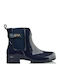 Envie Shoes Schürzen für Catering Damen Gummistiefel Blau