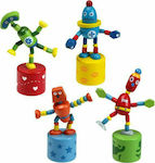 Synchronia Miniature Toy Ρομπότ Push Up (Various Designs/Assortments of Designs) 1pc TB12684