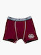 Minerva Goal Kids' Boxer Burgundy