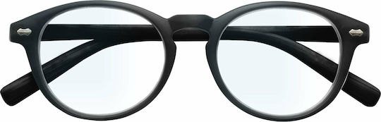 Eyelead Β187 Lesebrille +2.00 in Schwarz Farbe B 187