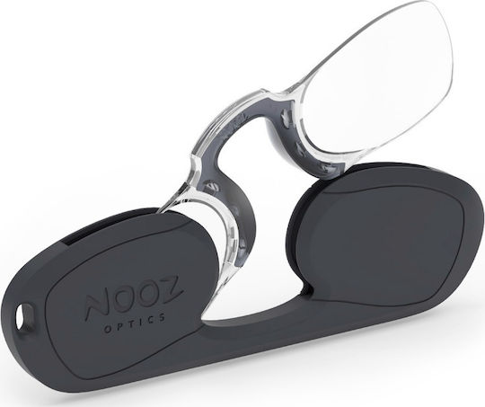 Nooz Reading Glasses +1.00 Pocket in Black color