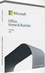 Microsoft Office Home & Business 2021 Greek Compatible with Windows/Mac for 1 User Medialess P8