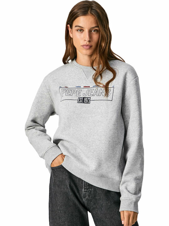 Pepe Jeans Betsy Γυναικείο Φούτερ Γκρι