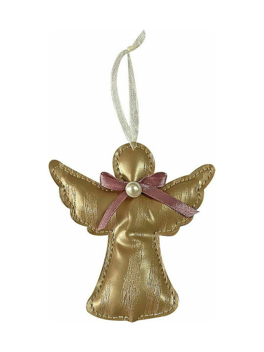 XMASfest Christmas Angel Ornament Gold 10.5x11.5cm