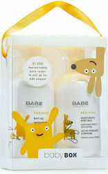 Babe Laboratorios Pediatric Baby Box Bath Gel 500ml & Moisturising Body Milk 500ml 2τμχ
