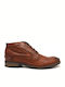 A025-318 Leder Braun Herrenstiefel