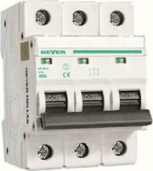 Geyer 3-Poles Automatic Circuit Breaker 16A EA316B