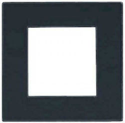 Geyer Switch Frame 1 Position Vertical Installation in Black Color 702003CG