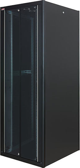 Lande Dynamic Basic Cu picioare Cabinete Rack 22U 60x80x112.5cm Negru LN-DB22U6080-BL