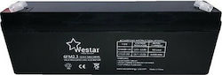 Westar 6FM2.3 Μπαταρία UPS 12V 2.3Ah