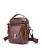 Leather Men's Bag Shoulder / Crossbody Brown