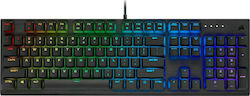 Corsair K60 Pro RGB Tastatură Mecanică de Gaming cu Cireșe Viola întrerupătoare și iluminare RGB Negru