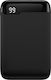 Setty Power Bank 5000mAh με 2 Θύρες USB-A Μαύρο