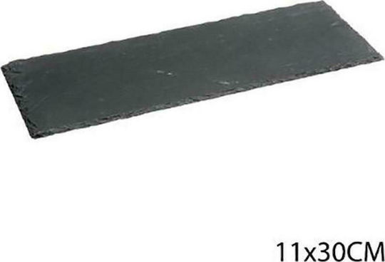 Atmosphera Servierplatte Stein 30x11cm 1Stück