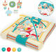 Ludi Activity Playmat Indian Multicolour for 0+ months (LxWxH) 119x119x43cm