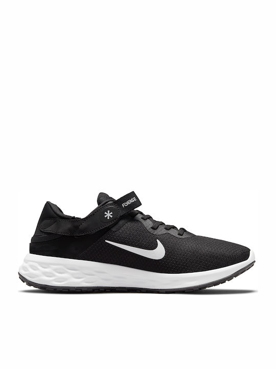 Nike Revolution 6 FlyEase Next Nature Ανδρικά Αθλητικά Παπούτσια Running Black / Iron Grey / White