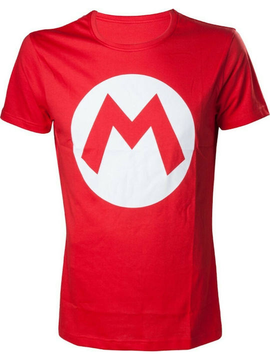Pegasus Super Mario T-shirt Κόκκινο Βαμβακερό Pegasus Super Mario T-shirt Κόκκινο Βαμβακερό