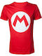 Pegasus Super Mario T-shirt Red Cotton