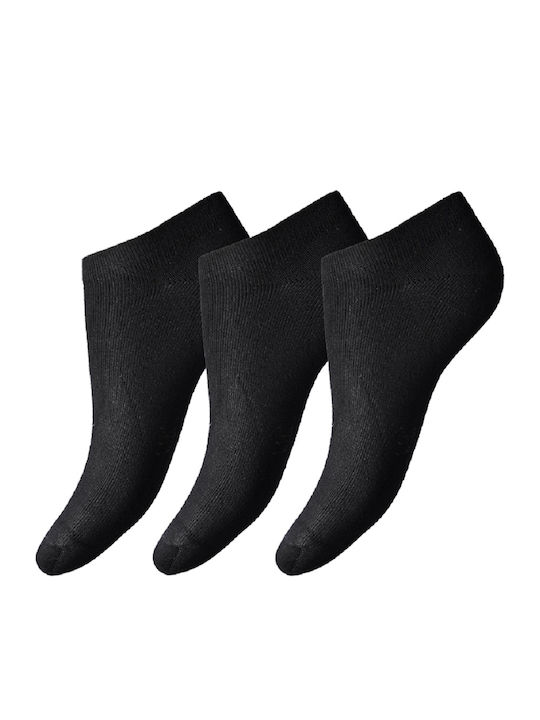 Walk Kids' Ankle Socks Black 3 Pairs