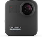GoPro Max 360 Action Camera 5K Λήψης 360° Υποβρύχια με WiFi Μαύρη με Οθόνη
