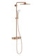 Grohe Euphoria Στήλη Ντουζ χωρίς Μπαταρία 110.4cm Χάλκινη