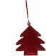 InTheBox Christmas Tree Ornament Red 11x10cm