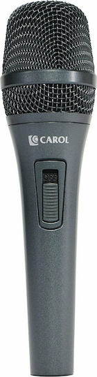 Ihos AC-910S Δυναμικό Μικρόφωνο XLR Χειρός για Φωνητικά σε Γκρι Χρώμα