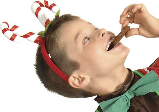 Fun Fashion Weihnachtsbekleidungsaccessoires Stirnband Rote