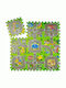 Relaxdays Puzzle De Podea Interactiv Cu Drumuri 9 Piese