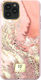 Richmond & Finch Marble Back Cover Plastic Pink Marble Gold (iPhone 11 Pro Max)