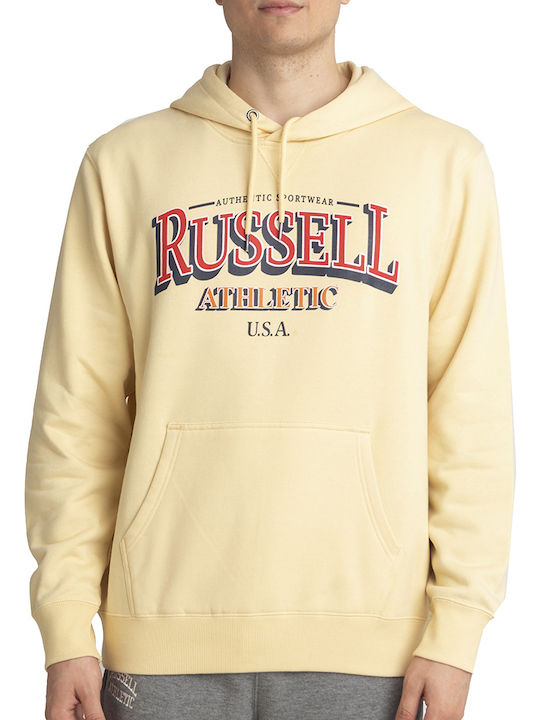 Russell Athletic Hanorac cu Glugă Galben