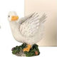 Decorative duck made of resin 6cmx6cm