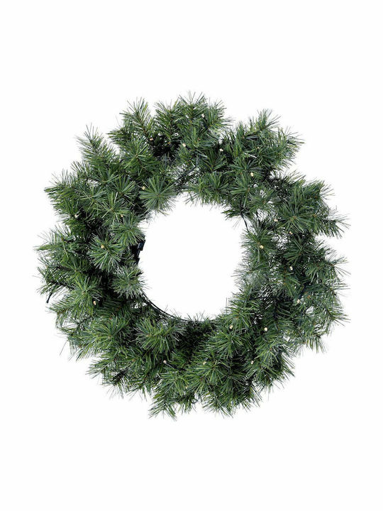 Iliadis Christmas Lighted Decorative Wreath Battery Powered 60cm