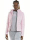 071128 Kurz Damen Puffer Jacke für Winter Rosa