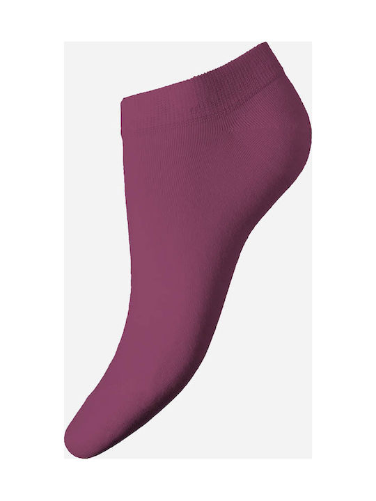 Walk Women's Solid Color Socks Pink