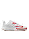 Nike Vapor Lite Women's Tennis Shoes for Hard Courts White / University Red / Wheat