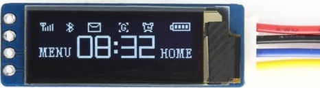 Waveshare Οθόνη OLED 0.9"