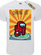 Takeposition T-shirt Unter uns Weiß