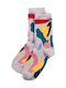 John Frank Women's Patterned Socks Multicolour