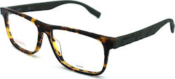 Boss Orange Plastic Eyeglass Frame Brown Tortoise BO0298 PHW