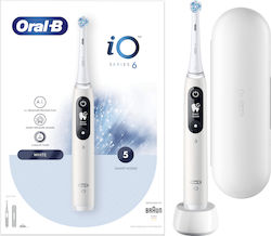 Oral-B iO Series 6 Ηλεκτρική Οδοντόβουρτσα με Αισθητήρα Πίεσης White