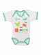 Nina Club Caterpillar Turquoise Bodysuit